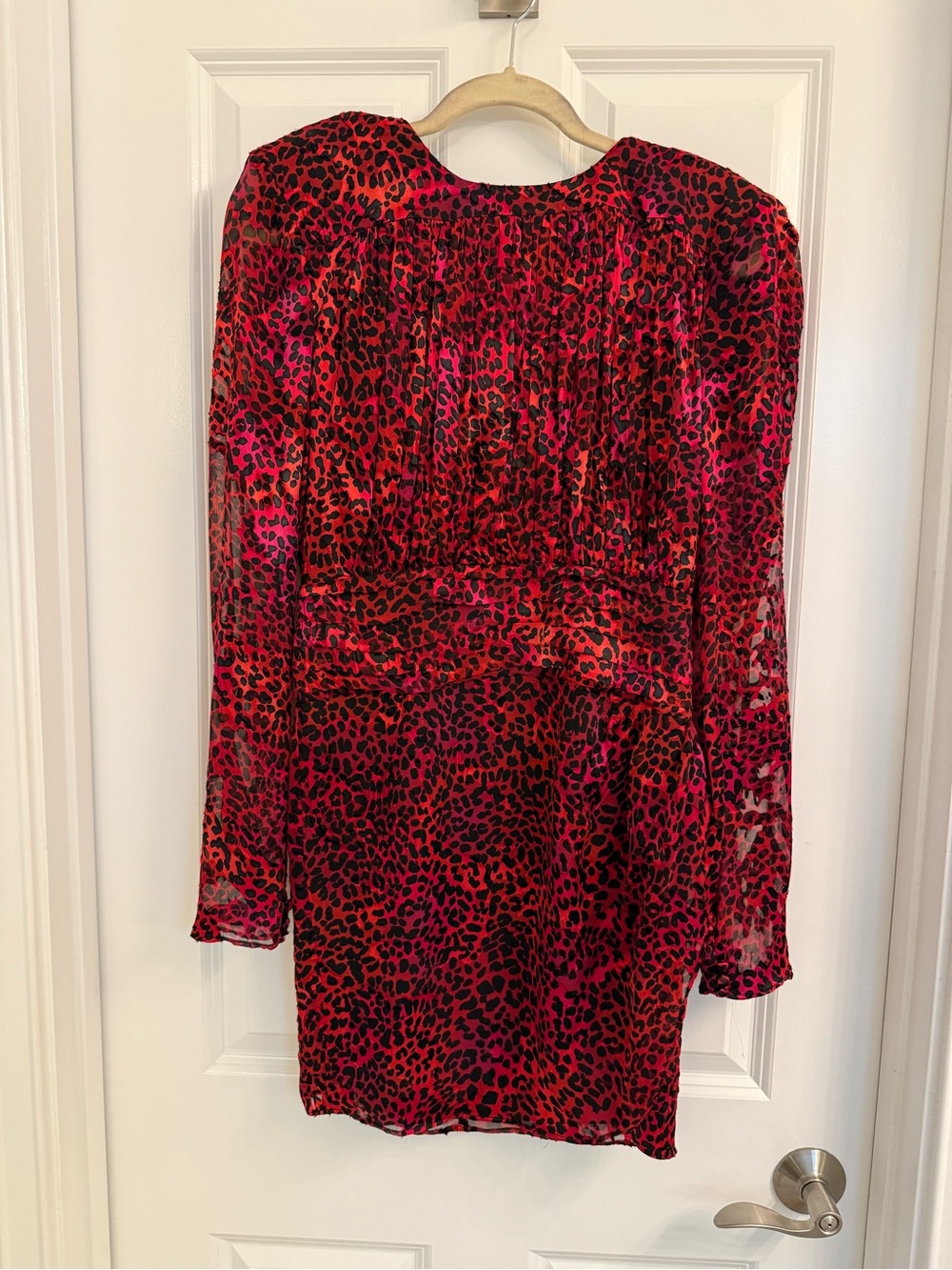 Dundas x REVOLVE statement leopard print mini dress